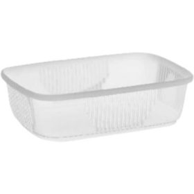   Hagner szögletes tálka 150 ml PP víztiszta K-802 (tető: 22200107)