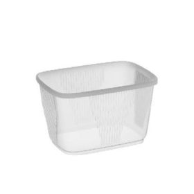   Hagner szögletes tálka 300 ml PP víztiszta K-806 (tető: 22200107)