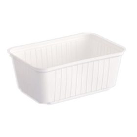   Hagner nagy doboz 2000 ml PP fehér K-823 (GuillinPL) (tető: 22200127)