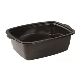   KIÁRUSÍTÁS Marmi tálca PP fekete 1500 ml (tető: 22200141)