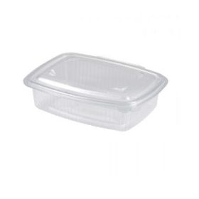   Egybefedeles szögletes doboz Hotty 190x145x69mm 1000 ml PP víztiszta (Hotform)