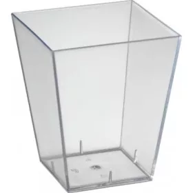   Duni 173084 Amuse-bouche kínáló tálka, szögletes alakú, nagy, 150ml