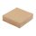 Duni 188114 ecoecho cube mini doboz tető, barna, PLA, 75x75x20 mm