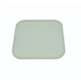   Dézsmazáras szögletes tálka tető 600 ml PP víztiszta 129*129mm (alj: 23200048)