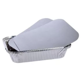   KIÁRUSÍTÁS Szögletes alu tálka tető 845ml aljhoz (GuillinPL)