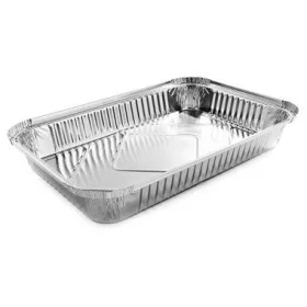 Szögletes alu tálka 2700ml 323x262x43 mm (GuillinPL)