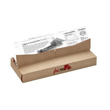 Adagolós szendvics csomagoló papír - Újság arculatú 270x350mm
