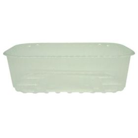   PP Gyümölcskosár átlátszó 500ml 19x11,5x5,8cm (FM58) /tető:439-T500/A-25/