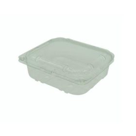   PET Gyümölcskosár tetővel víztiszta 142x128x47mm (F40/CL47) TR