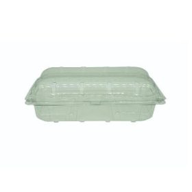   RPET Gyümölcskosár tetővel víztiszta 190x115x58mm (F500/CL58) TR