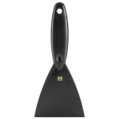 Haug 8923 ESD spatula, PP, fekete, antisztatikus, 250x110x18 mm