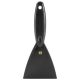 Haug 8923 ESD spatula, PP, fekete, antisztatikus, 250x110x18 mm