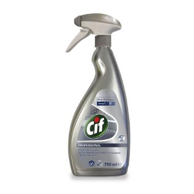 Diversey Cif Pro Formula Stainless Steel rozsdamentes acél - üvegtisztító 750ml