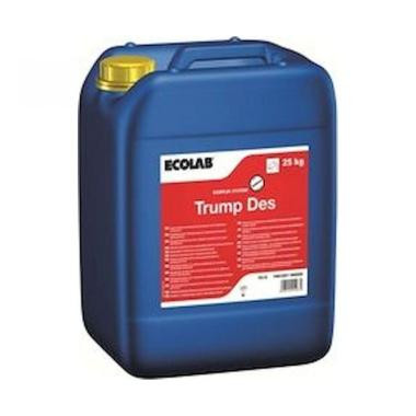 Ecolab Trump Des fertőtlenítő folyékony gépi mosogatószer lágy vízhez 25kg