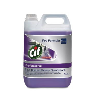 Diversey Cif Pro Formula 2in1 Cleaner fertőtlenítő kézi mosogatószer konc. 5L