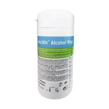 Ecolab Incidin Alcohol wipe adagoló dobozzal, 90 lap/csomag