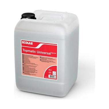 Ecolab Topmatic Universal S folyékony gépi mosogatószer konc. minden vízhez 25kg