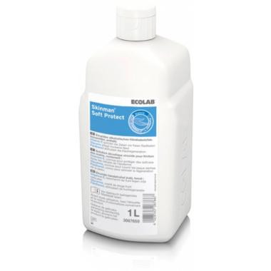 Ecolab Skinman soft Plus kézfertőtlenítő, 1 liter