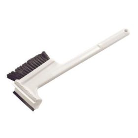   Haug 0900 hosszúnyelű autó- és szélvédőmosó kefe, fehér nyéllel, fekete sörtével