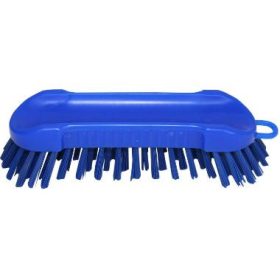 Haug 5802 Kézi súrolókefe, kék, kemény szőrrel