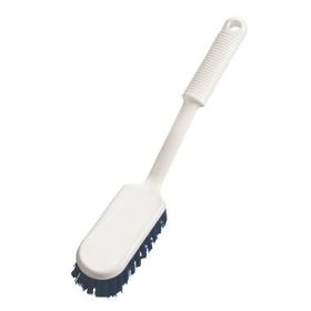   Haug 60502 nyeles kézi súrolókefe, kék PBT Ø0,25 lágy szőrrel, PP, 290x45x70mm