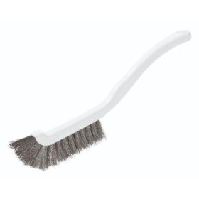   Haug 8395 fugakefe, INOX rozsdamentes acél sörte, PP fehér nyél, 220x15x45mm