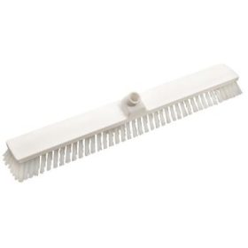   Haug 8640 padlósúroló kefe, 60 cm, fehér, PBT közepes szőrrel, PP, 600x72x100mm