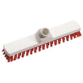   Haug 88101 Padlósúroló kefe, 28cm, PBT piros erős szőrrel