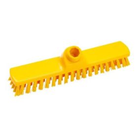   Haug FC88104 Padlósúroló kefe, 28cm, PBT sárga erős szőrrel