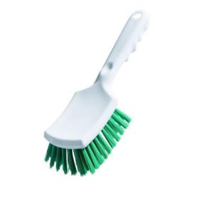   Haug 88203 Kézi súrolókefe rövid nyéllel, PBT zöld erős szőrrel