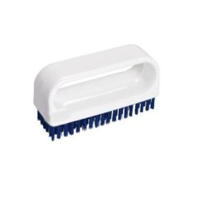   Haug 7122 körömkefe fogantyúval, Nyl 6.6 közepes erősségű kék szőr, 90x30x50mm