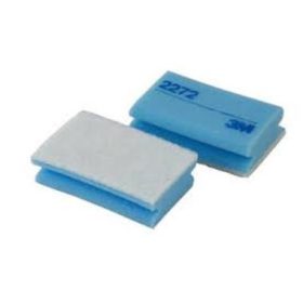   3M Scotch Brite Nr.2272 dörzsis szivacs, nem karcoló, kék/fehér