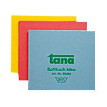 Tana 1745 Soft törlőkendő piros színben, 35cmx40cm, 160g/m2, 1,6mm vastag, 10db