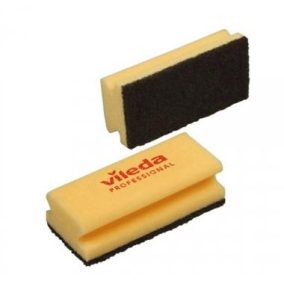   Vileda 101885 (Heavy Duty) szivacs, fekete dörzsivel, 7x15cm 10db/csomag