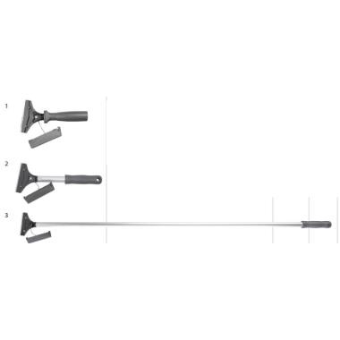 Vermop 2790 Ablak- és padlókaparó, 120cm-es nyéllel