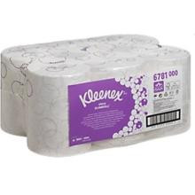 KC 6781 Kleenex Ultra Slimroll kéztörlő, fehér, 2rét, mintás, 19,8cmx100m