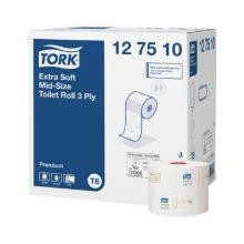 Tork 127510 Premium Extra Soft Mid-size WC papír, fehér, 3 rét, 70m (T6)