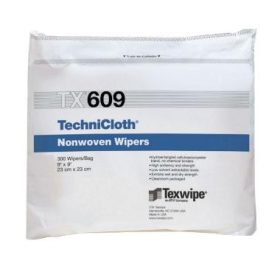   ITW TX609 TechniCloth törlő, fehér, szöszmentes, 23x23 cm, 300 db/csomag