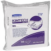 KC 7605 Kimtech Pure CL4 tisztatéri hajtogatott törlő, fehér, 304x304mm, 100lap