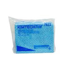 KC 7622 Kimtech Prep 1/4 hajtogatott törlő, kék, 49x38 cm, 35lap/csomag