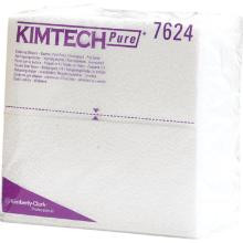KC 7624 Kimtech Pure hajtogatott tisztító törlő CL4, fehér,35x38,5cm,35db/csomag