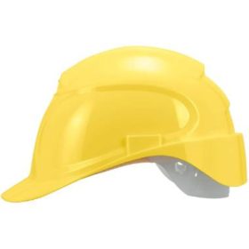   uvex 9762120 airwing B sárga sisak, szellőző, gyorsbeállítós fejkosár, 52-61cm