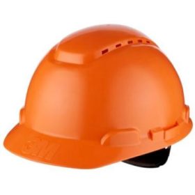   3M H-700N-OR védősisak narancssárga, racsnis, szellőzőrésekkel
