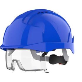   Cerva JSP EVO VISTAshield védősisak Kék-Szürke, szellőző