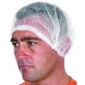   HAIRNET-W hajháló, fehér, csíkba összehúzott, 100db/csomag