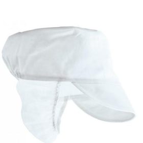   Portwest S896WHR Kontytartós sapka 100% pamut 280g egy méret