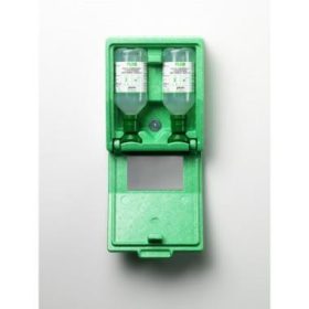   Plum 4650 szemkimosó állomás dz 2x500ml, falra szerelhető, tükörrel, piktogram