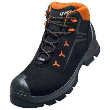 uvex 65251 2 STX VIBRAM S3 WR HI HRO SRC fűzős fekete/sárga velúr bakancs 35