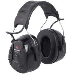   3M MT13H221P3E ProTac III Headset, fekete, sisakra csatlakoztatható, 31 dB