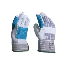   BULL-GA Marhahasíték kesztyű zöld tenyér erősítéssel 12